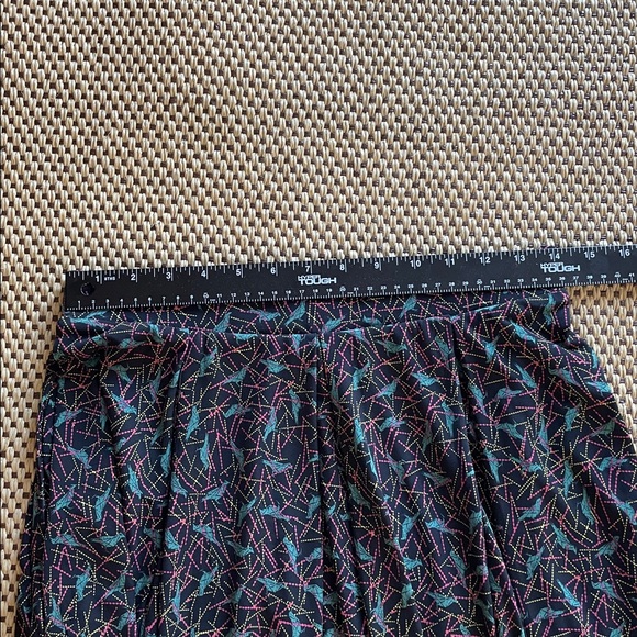 LuLaRoe Madison A-Line Skirt Black Women’s Small - Picture 7 of 8